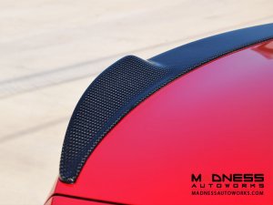 Alfa Romeo Giulia Trunk Spoiler - Carbon Fiber - QV Style 